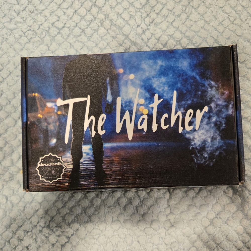 Deadbolt Mystery Society The Watcher Board Game
